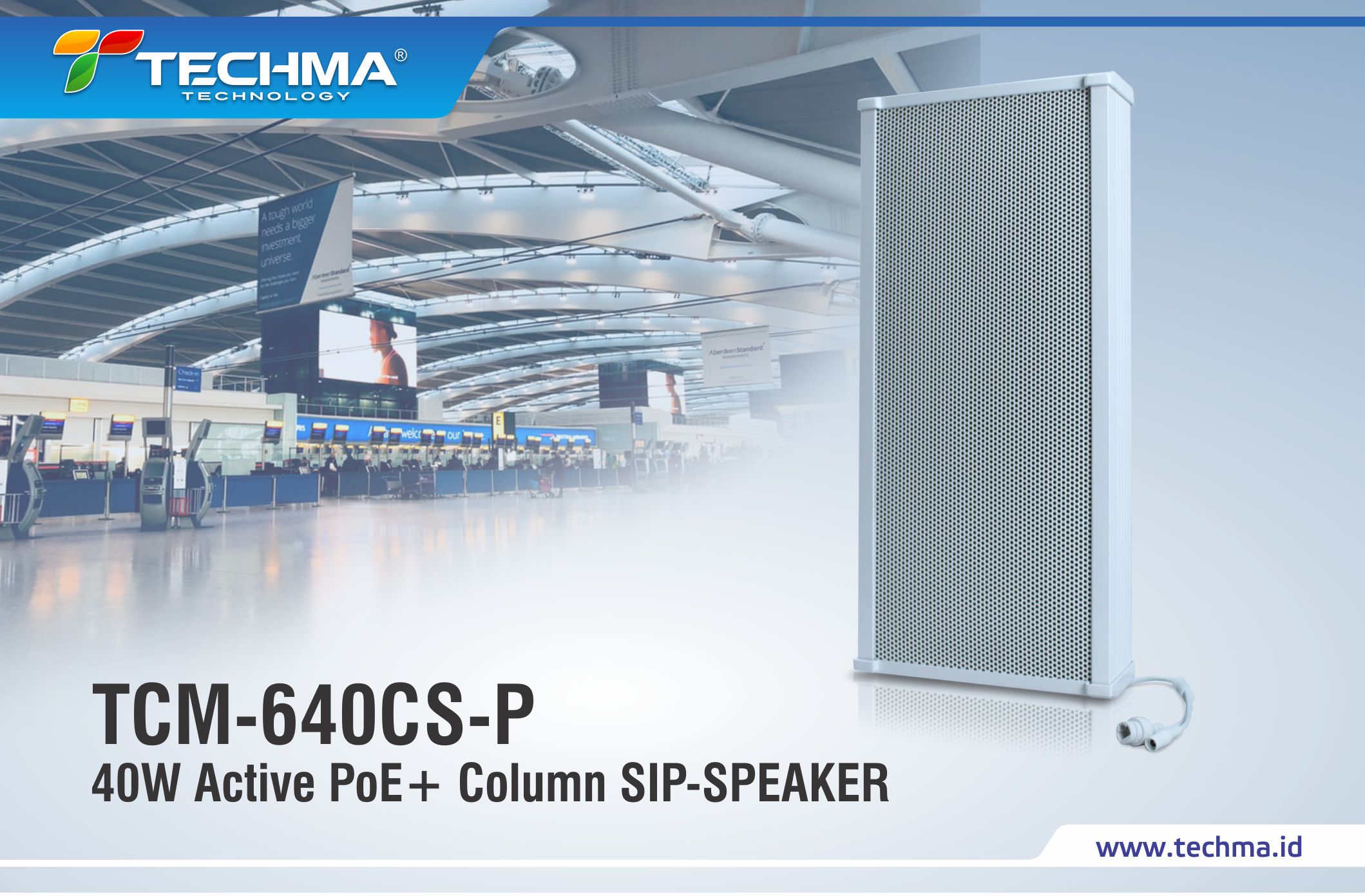 IP Speaker Techma TCM-640CS-P