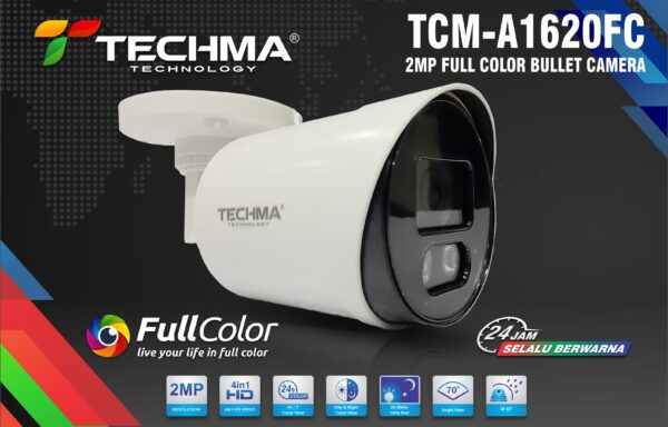 2MP Full Color Outdoor Camera TCM-A1620FC