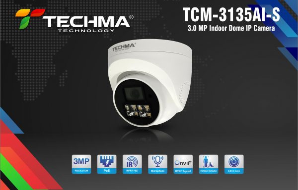 3 MP Indoor IP Camera