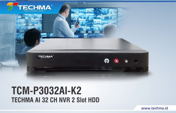 AI 32 Channel NVR 2 Slot HDD