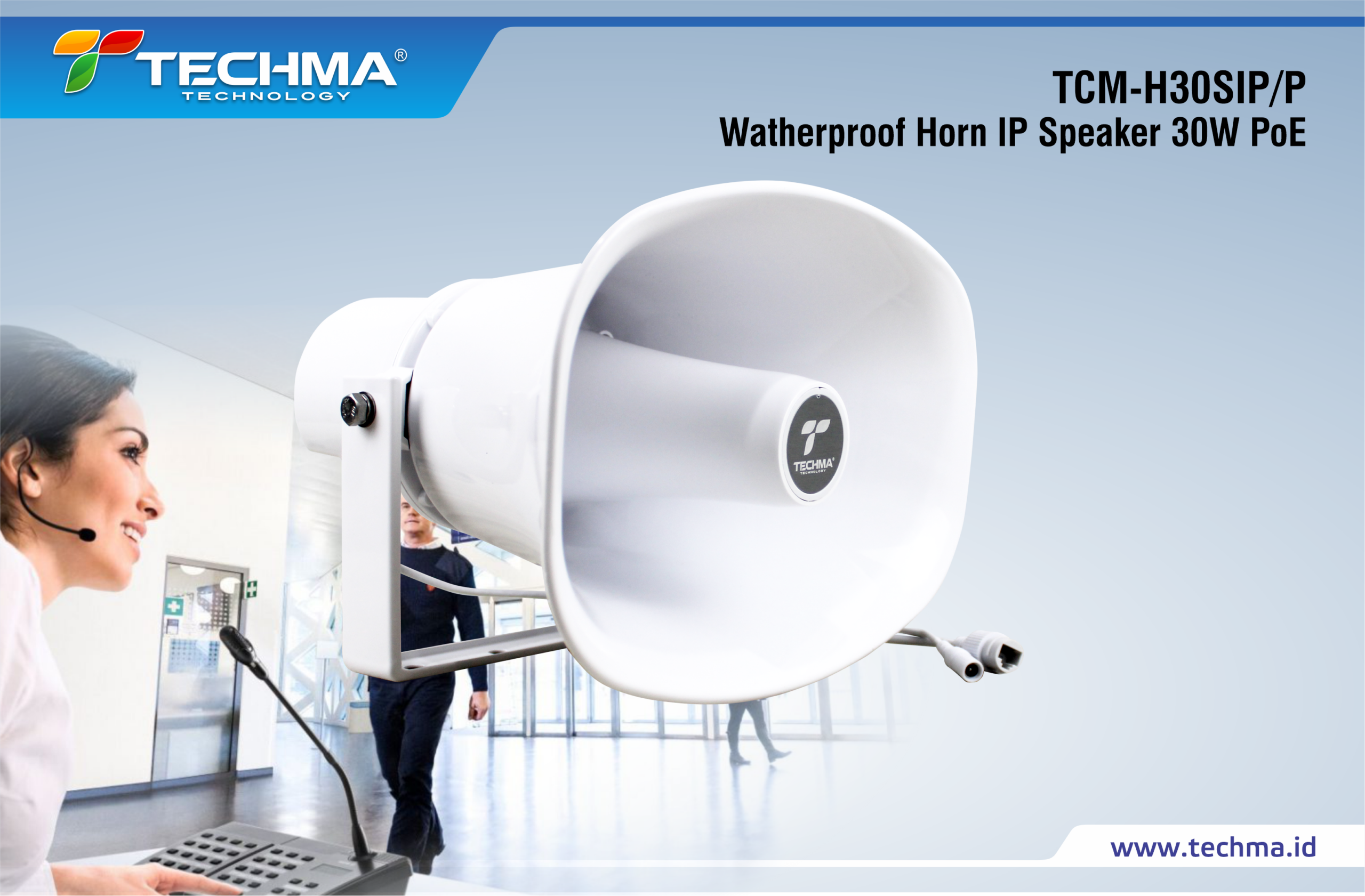 Ip Speaker Techma TCM-H30SIP/P