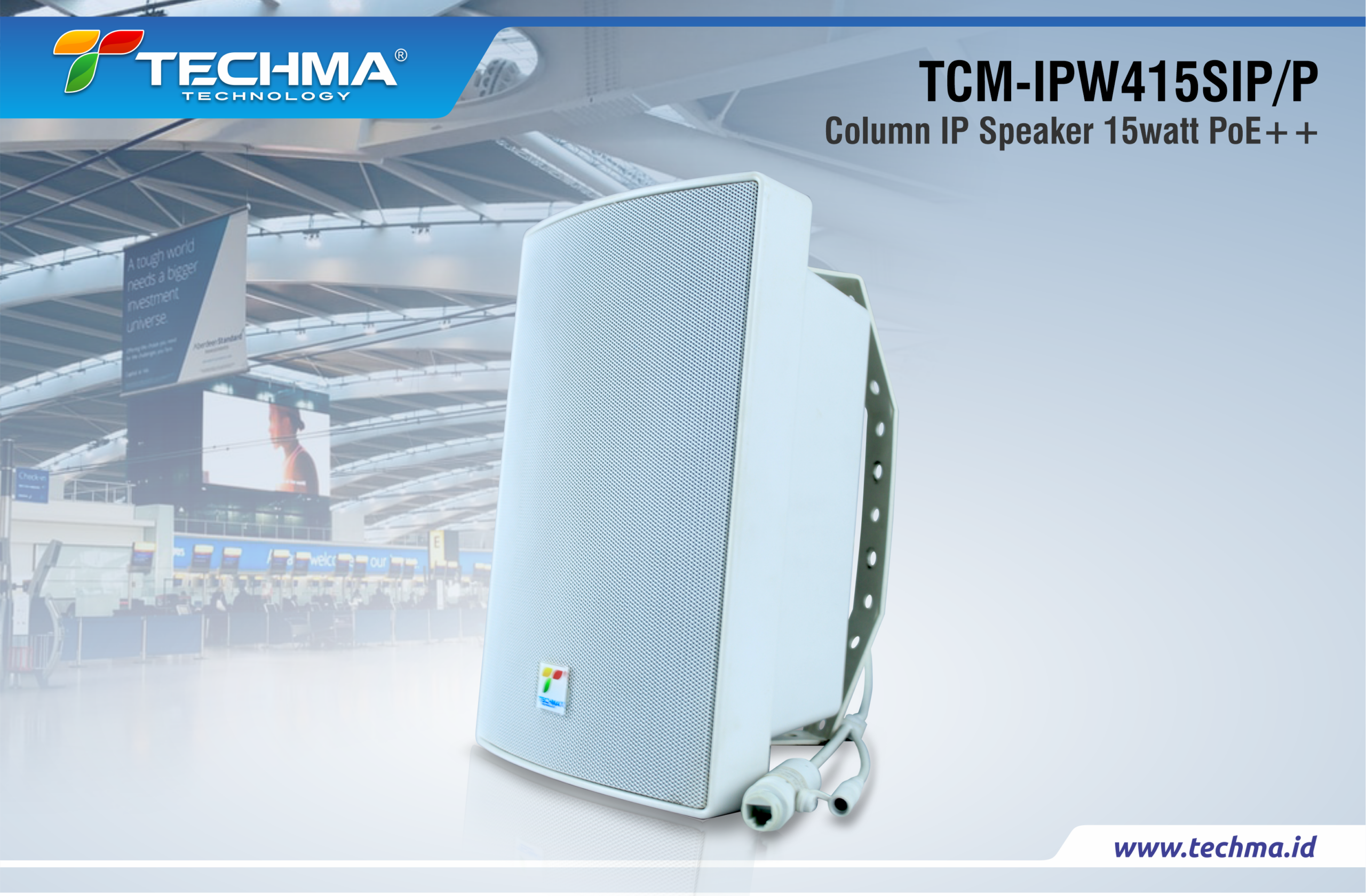 IP Speaker Techma TCM-IPW415SIP/P