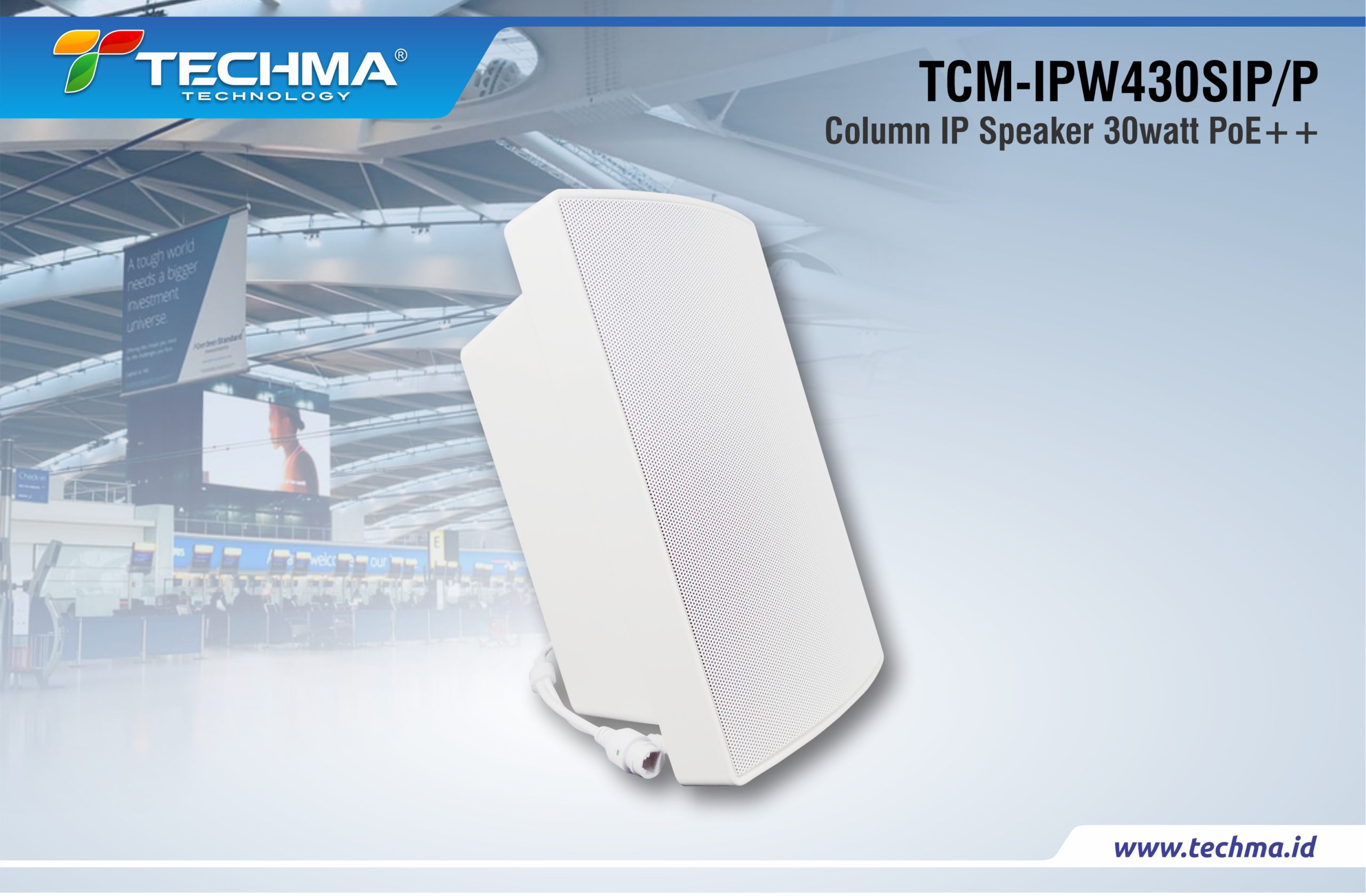 IP Speaker Techma TCM-IPW430SIP/P