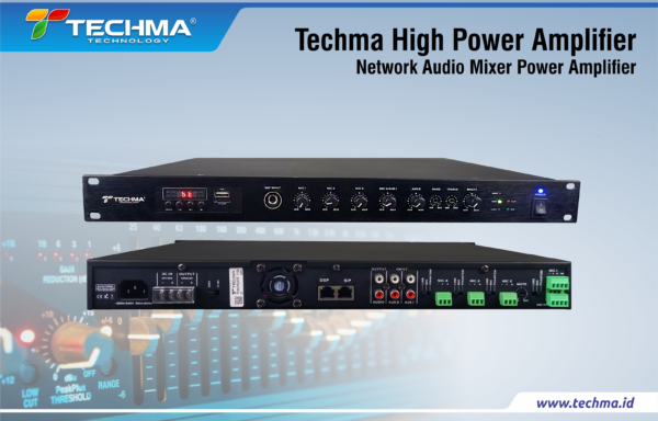 TECHMA High Power Amplifier PA80/120/240/350/500S