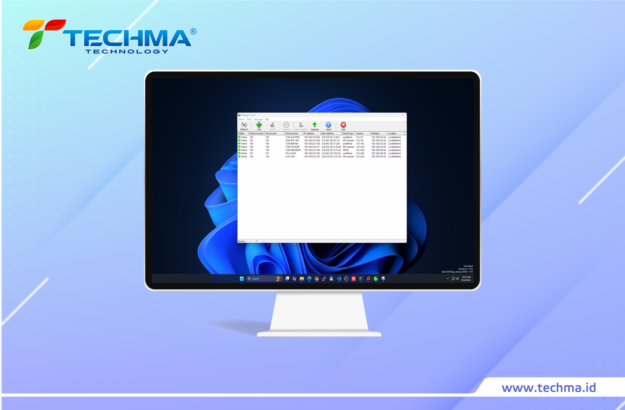 SIP Manager Software