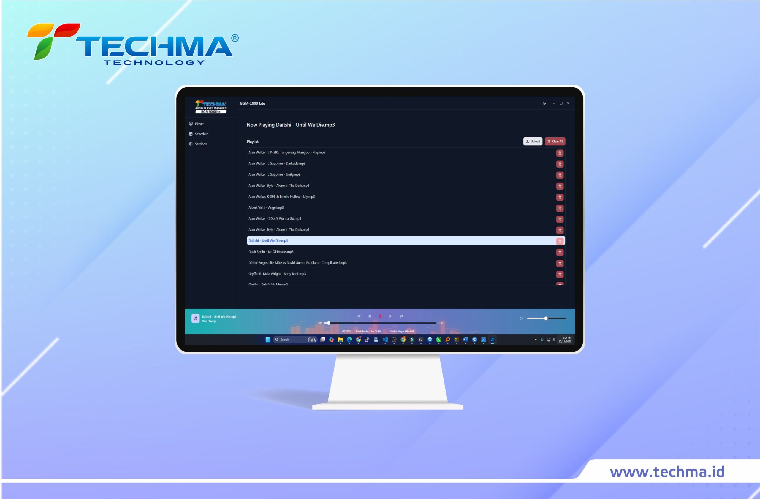 BGM1000Lite Software