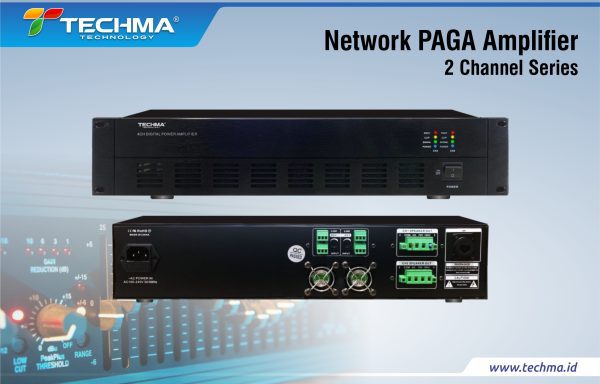 Techma Network PAGA Mixer Amplifier Series